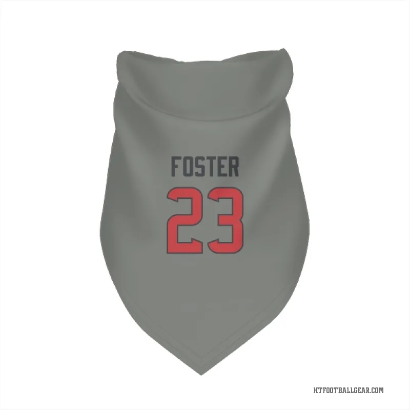 Arian Foster  Gray Houston Texans  Cat & Dog Pet Bandana