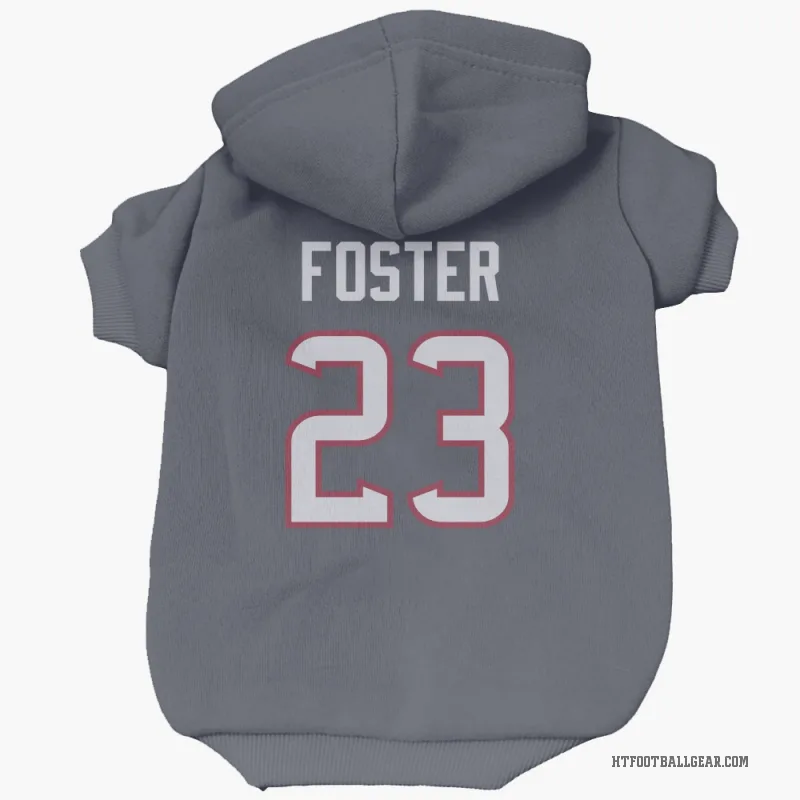 Arian Foster  Navy Houston Texans  Cat & Dog Pet Hoodie
