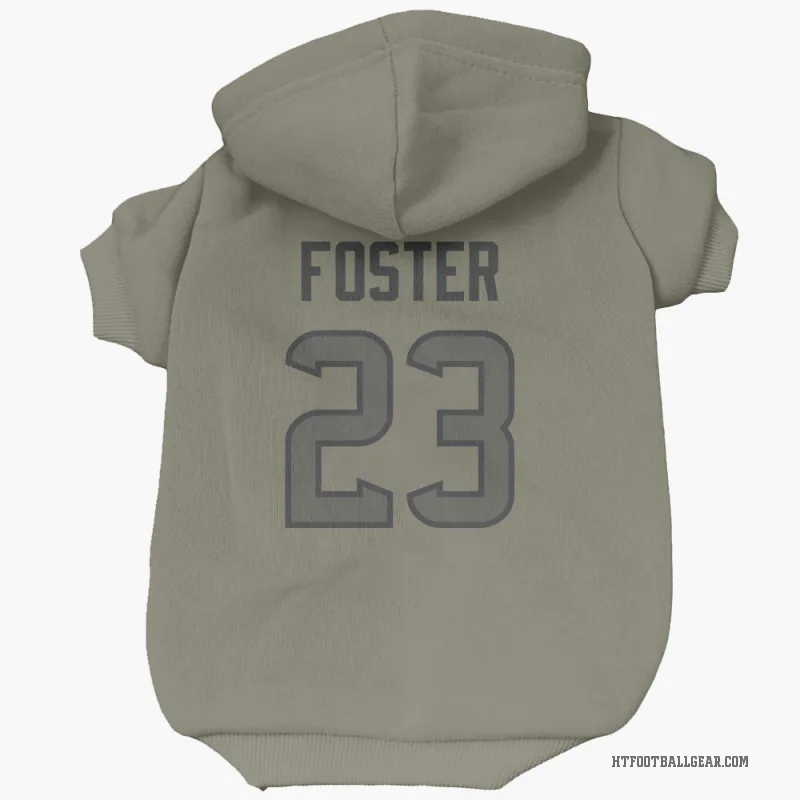 Arian Foster  Olive Houston Texans  Cat & Dog Pet Hoodie