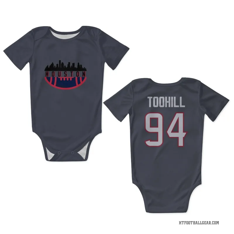 Casey Toohill  Navy Houston Texans  Newborn & Infant Bodysuit