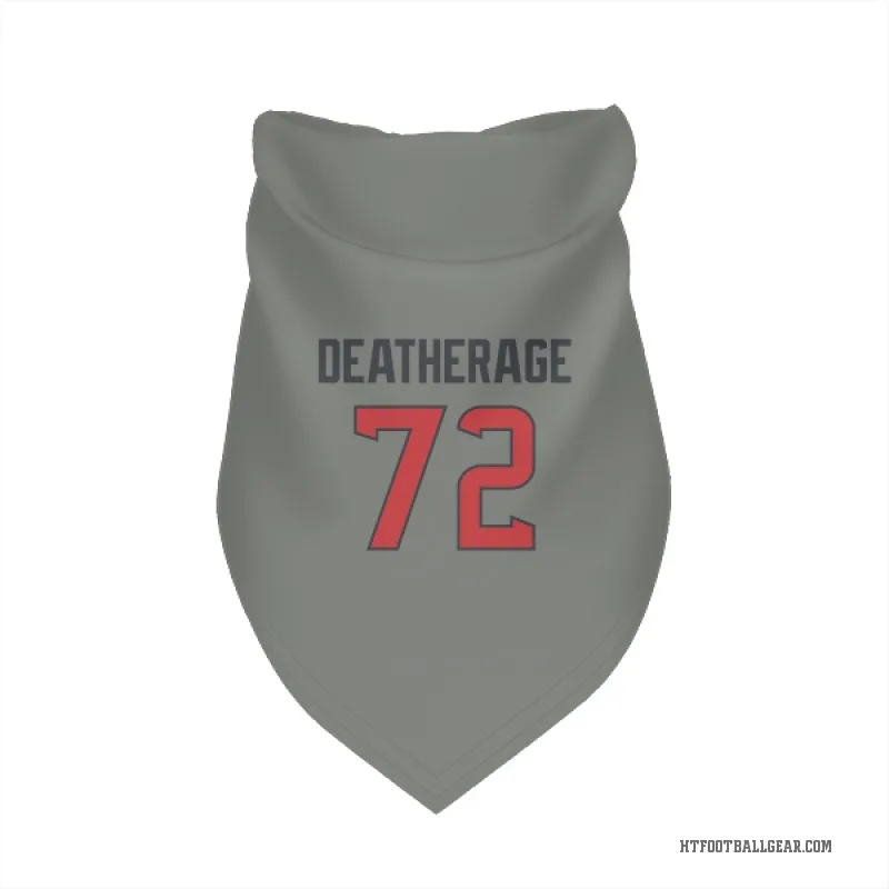 Dylan Deatherage  Gray Houston Texans  Cat & Dog Pet Bandana