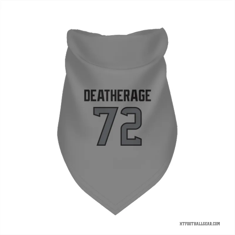 Dylan Deatherage  Houston Texans   Silver Cat & Dog Pet Bandana