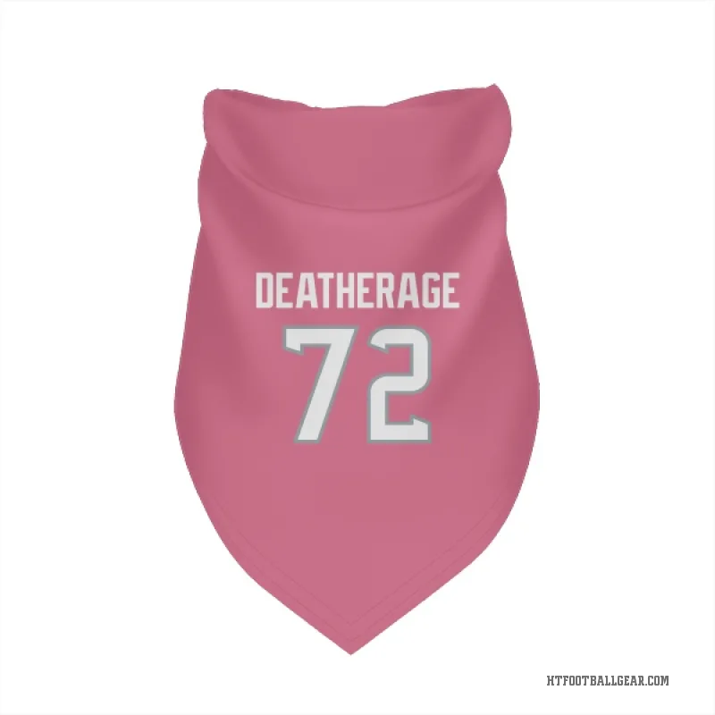 Dylan Deatherage  Pink Houston Texans  Cat & Dog Pet Bandana
