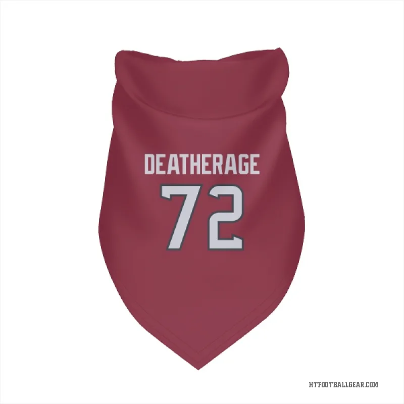 Dylan Deatherage  Red Houston Texans  Cat & Dog Pet Bandana