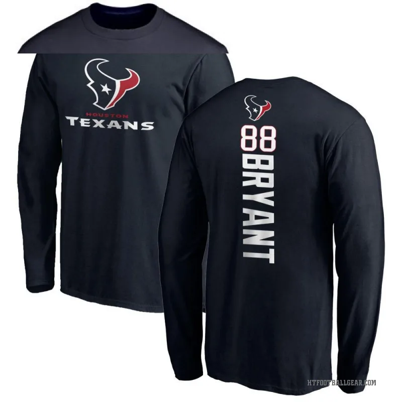 Harrison Bryant Youth Navy Houston Texans Backer Long Sleeve T-Shirt -