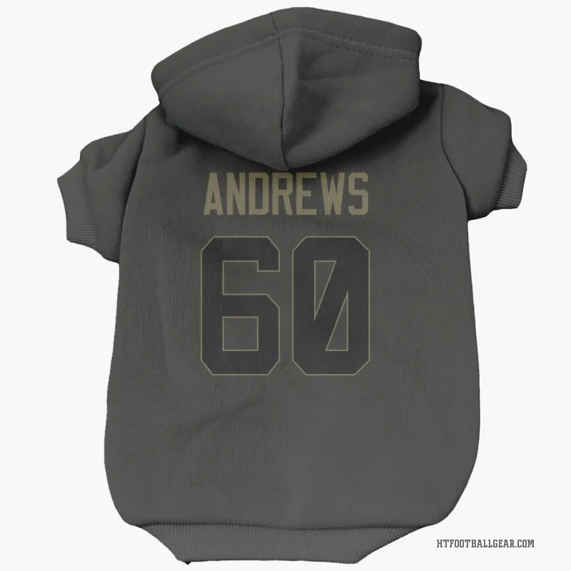 Jake Andrews  Black Houston Texans  Service Cat & Dog Pet Hoodie