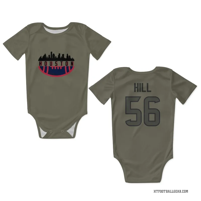 Jamal Hill  Olive Houston Texans  Newborn & Infant Bodysuit