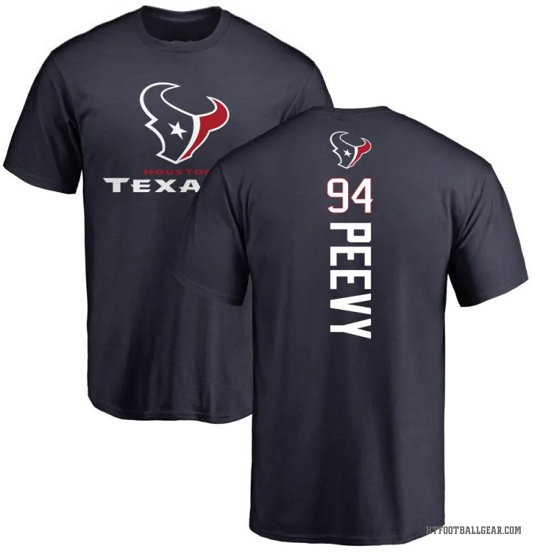 Jayden Peevy Youth Navy Houston Texans Backer T-Shirt -