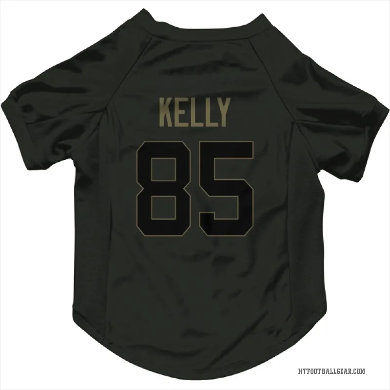 Josh Kelly  Black Houston Texans  Service Cat & Dog Pet Jersey
