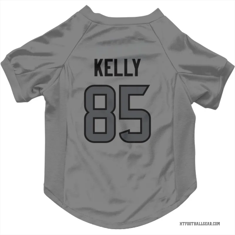 Josh Kelly  Houston Texans   Silver Cat & Dog Pet Jersey