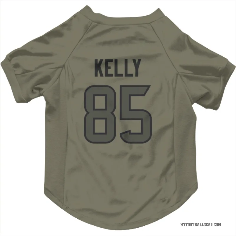 Josh Kelly  Olive Houston Texans  Cat & Dog Pet Jersey
