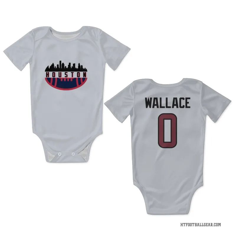 K'Von Wallace  White Houston Texans  Newborn & Infant Bodysuit
