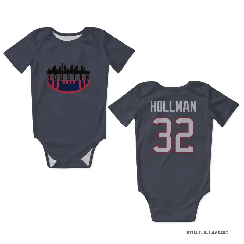 Ka'dar Hollman  Navy Houston Texans  Newborn & Infant Bodysuit