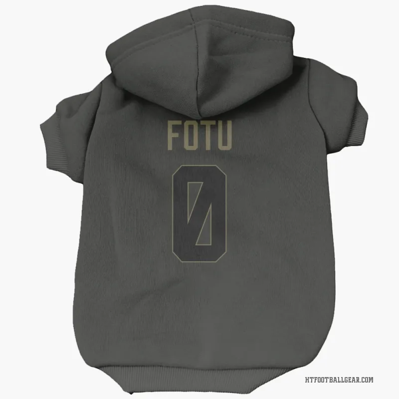 Leki Fotu  Black Houston Texans  Service Cat & Dog Pet Hoodie