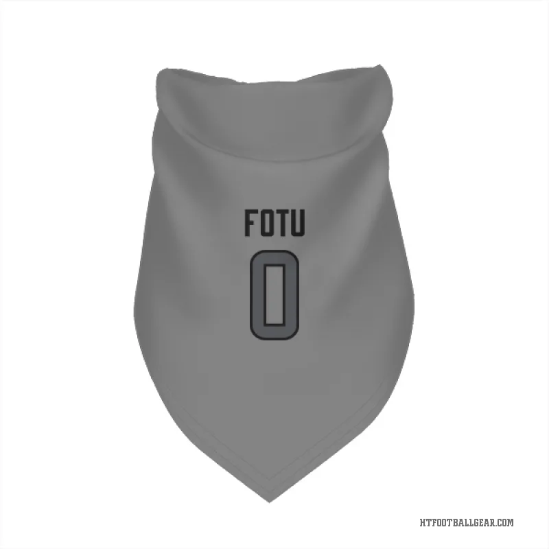Leki Fotu  Houston Texans   Silver Cat & Dog Pet Bandana