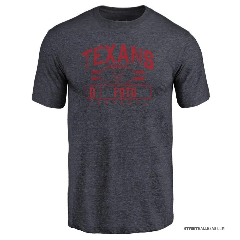 Leki Fotu Men's Navy Houston Texans Flanker T-Shirt -