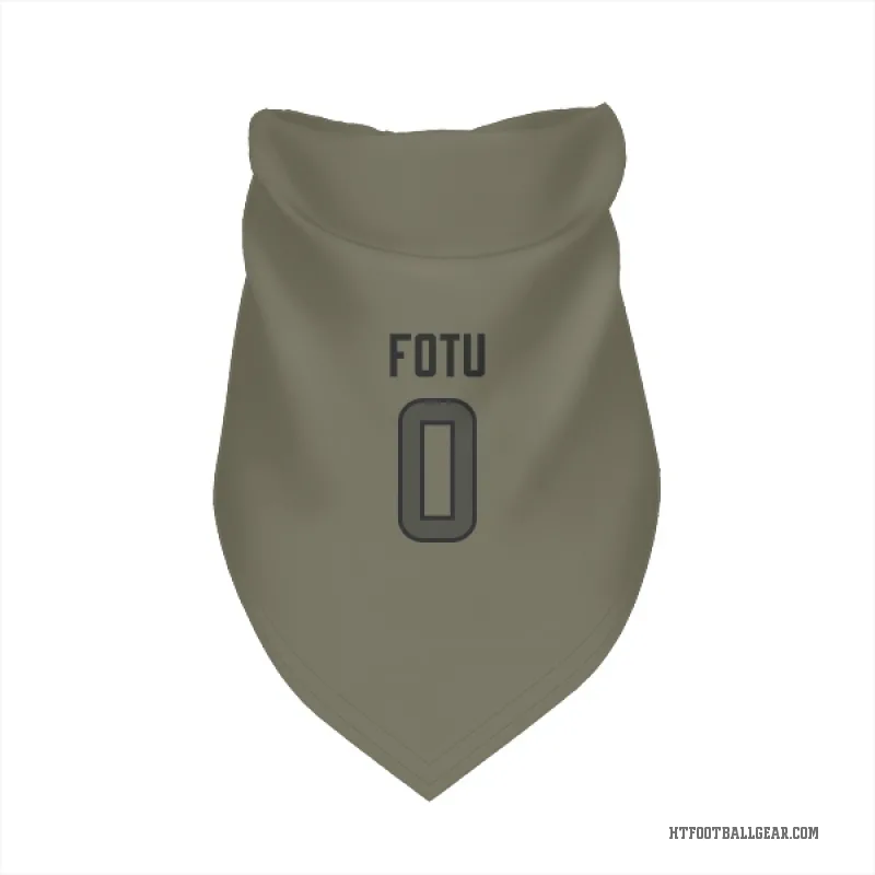 Leki Fotu  Olive Houston Texans  Cat & Dog Pet Bandana