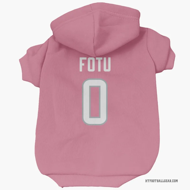 Leki Fotu  Pink Houston Texans  Cat & Dog Pet Hoodie