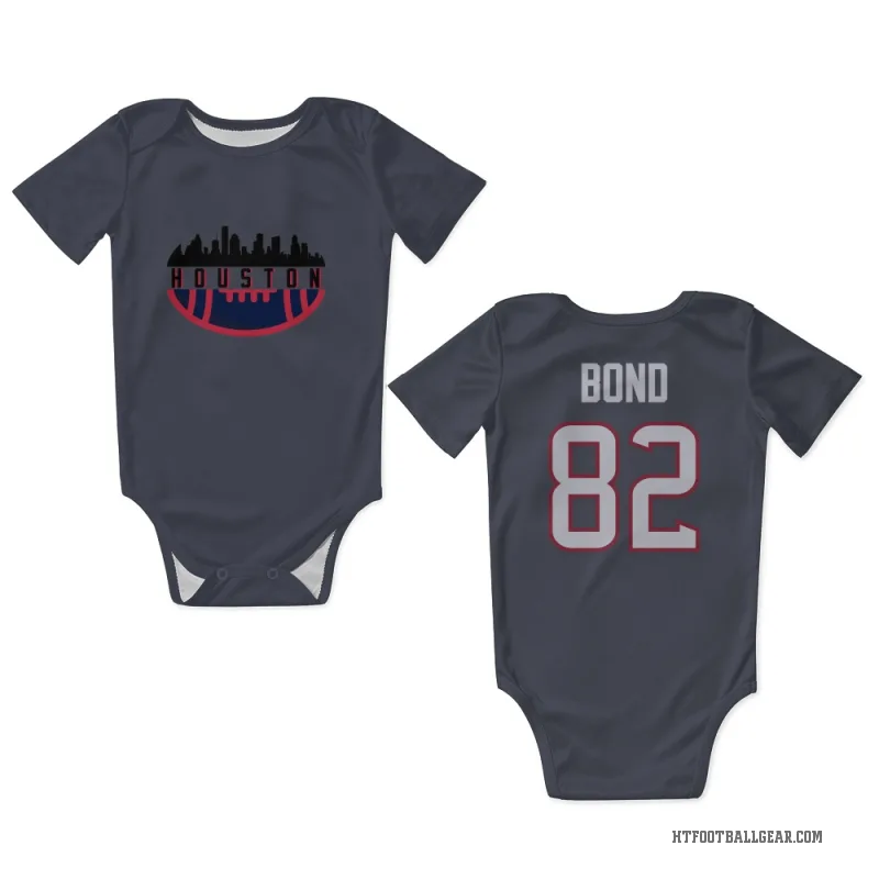 Lewis Bond  Navy Houston Texans  Newborn & Infant Bodysuit