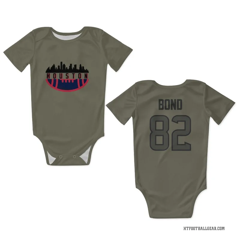 Lewis Bond  Olive Houston Texans  Newborn & Infant Bodysuit