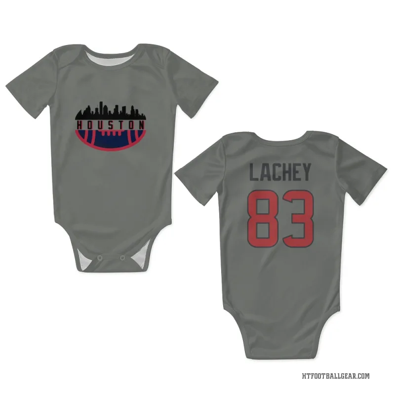 Luke Lachey  Gray Houston Texans  Newborn & Infant Bodysuit