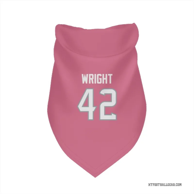 Matthew Wright  Pink Houston Texans  Cat & Dog Pet Bandana