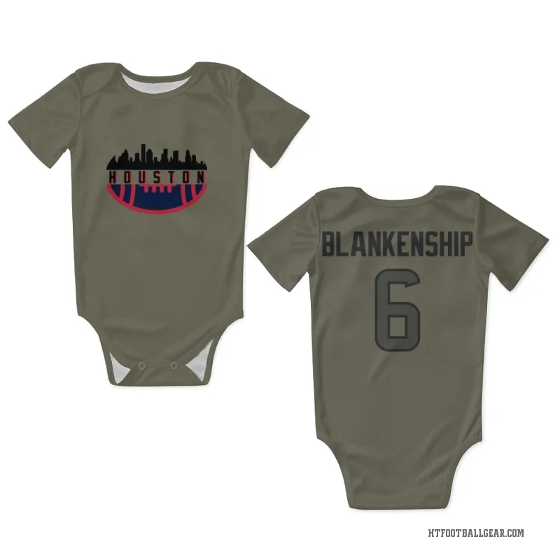 Reed Blankenship  Olive Houston Texans  Newborn & Infant Bodysuit