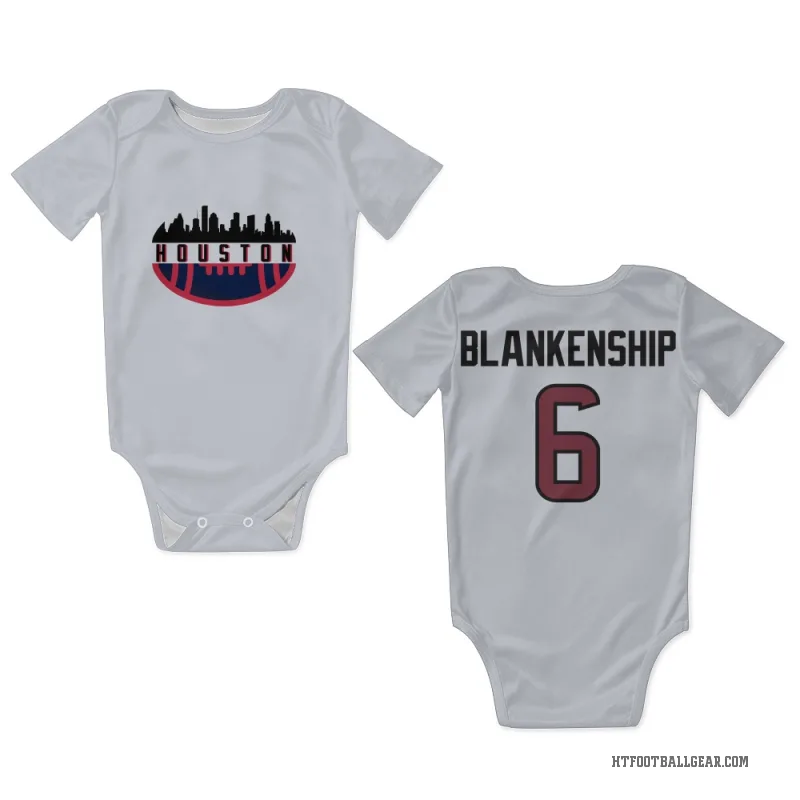 Reed Blankenship  White Houston Texans  Newborn & Infant Bodysuit
