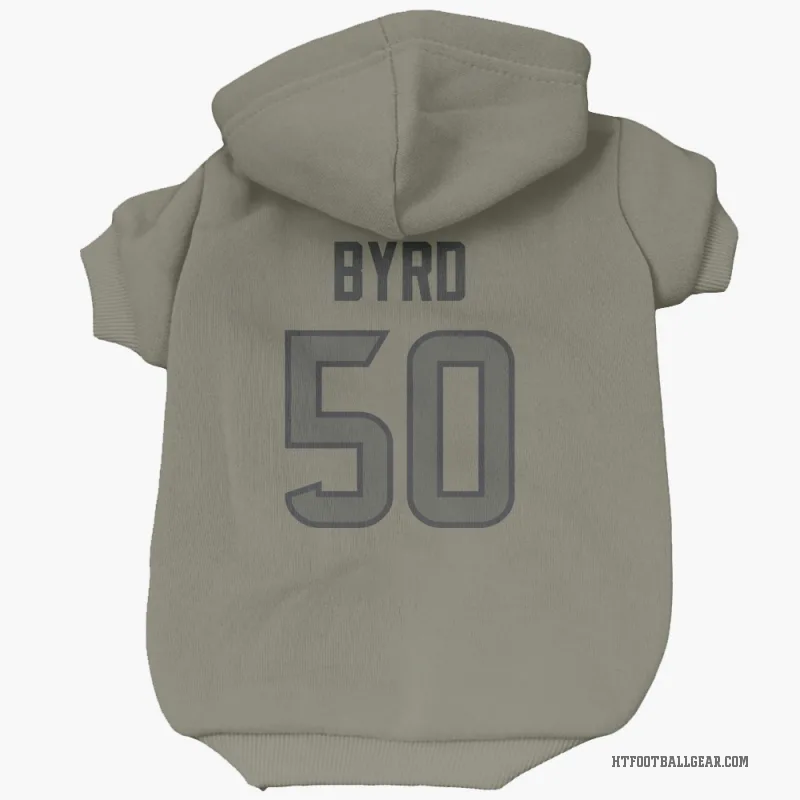 Solomon Byrd  Olive Houston Texans  Cat & Dog Pet Hoodie
