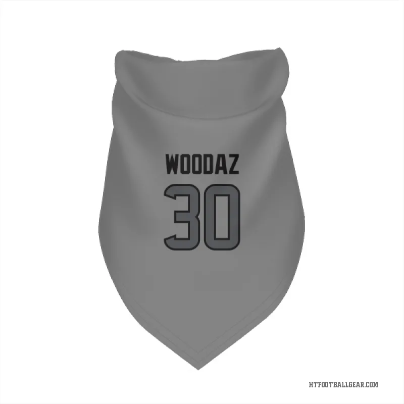 Wade Woodaz  Houston Texans   Silver Cat & Dog Pet Bandana