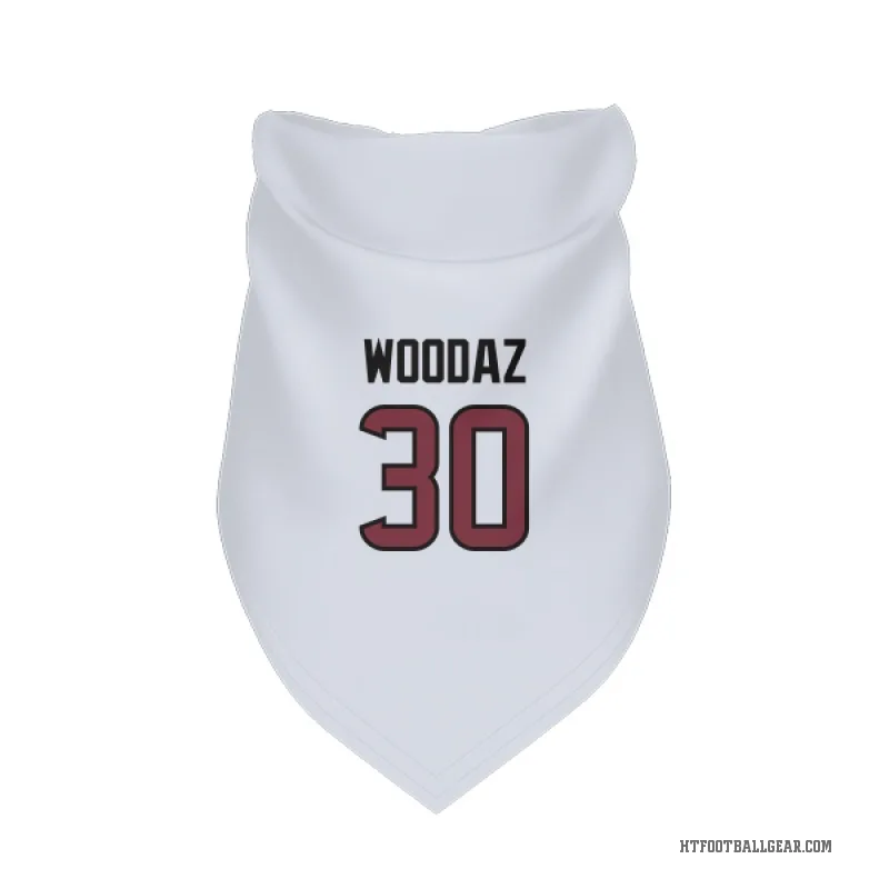 Wade Woodaz  White Houston Texans  Cat & Dog Pet Bandana